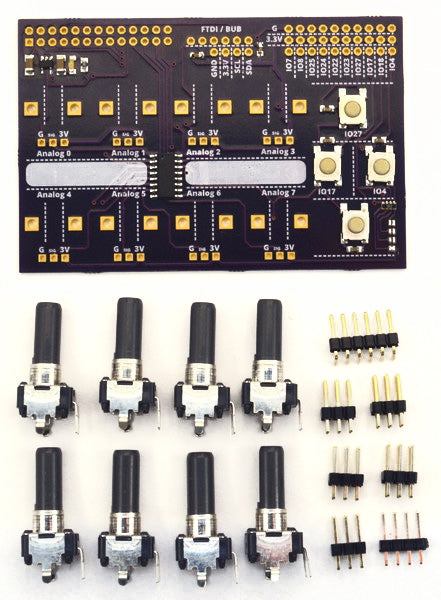 Lots of Pots (LOP) Board for Raspberry Pi