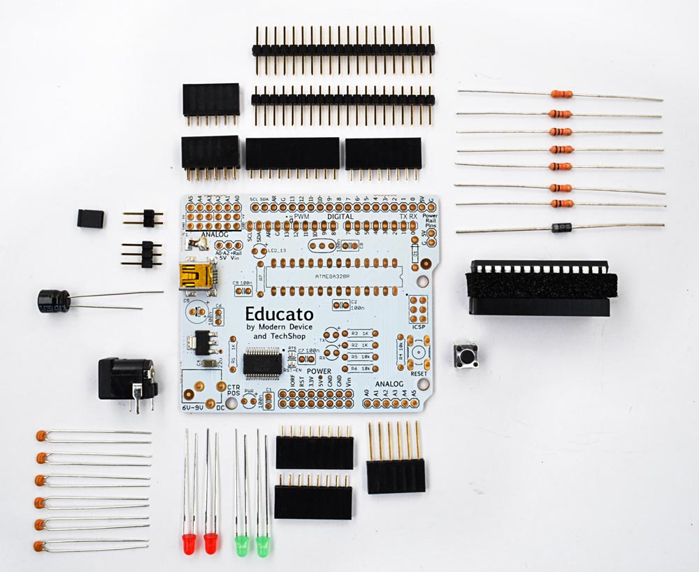 Educato: The Classroom Oriented Arduino Kit